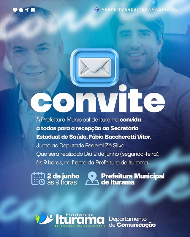 Post do instagram da Prefeitura de Iturama